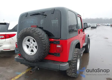 2003 Jeep Wrangler Sport из США, поврежденный, VIN 1J4FA49S93P335296